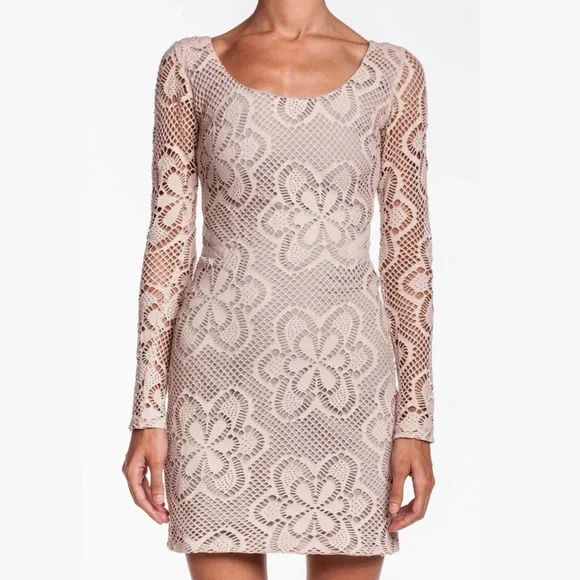 Rebecca Minkoff Scarlet Lace Cut Out Dress